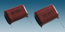 電容降壓專(zhuān)用金屬化聚丙烯膜交流電容器（Dipped )
